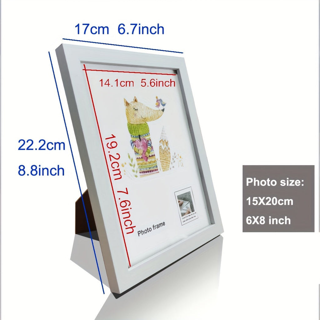 TimelessWood – Classic Wooden Photo Frame for Memories