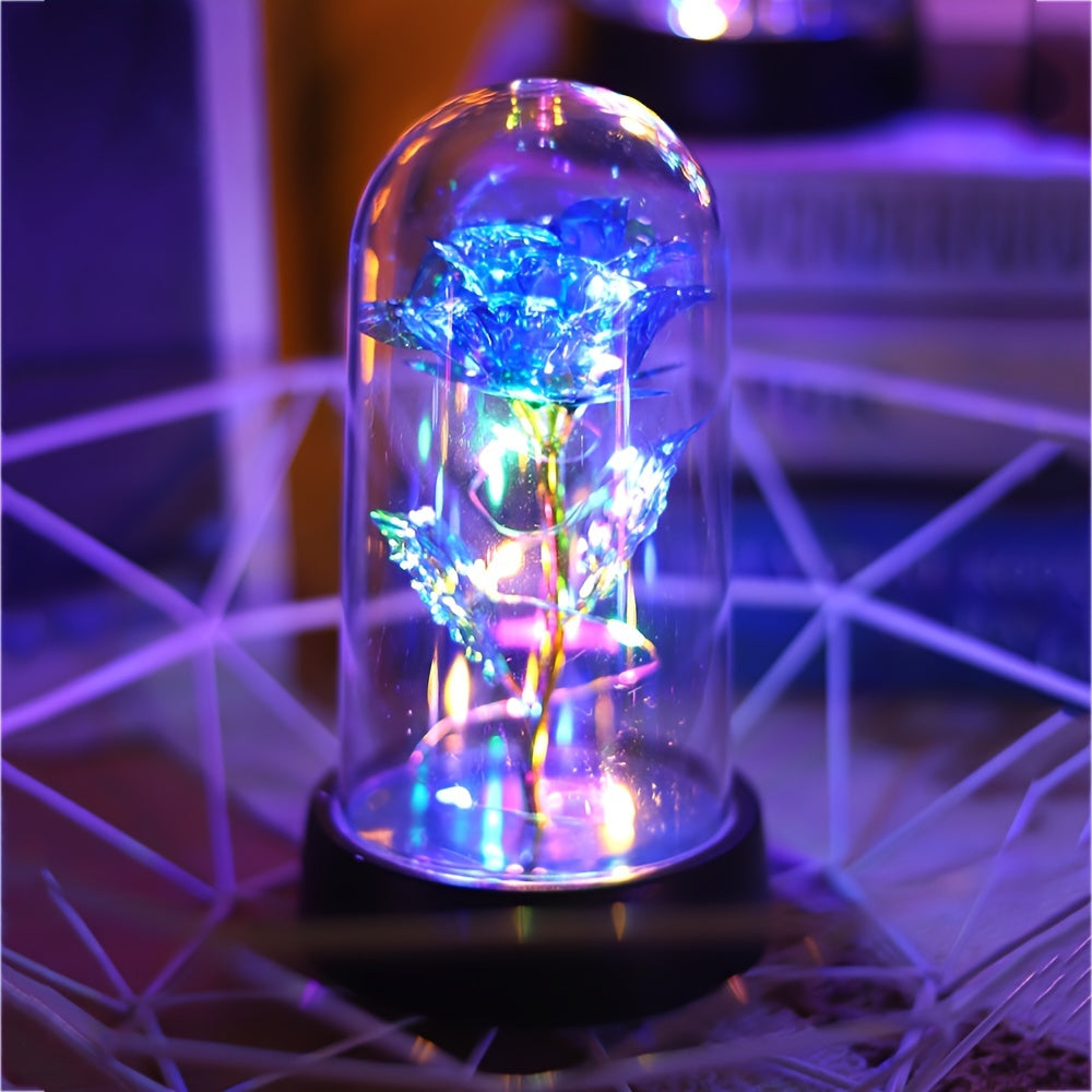 GoldenRose – Luxury Rose Lamp for Interior Decoration