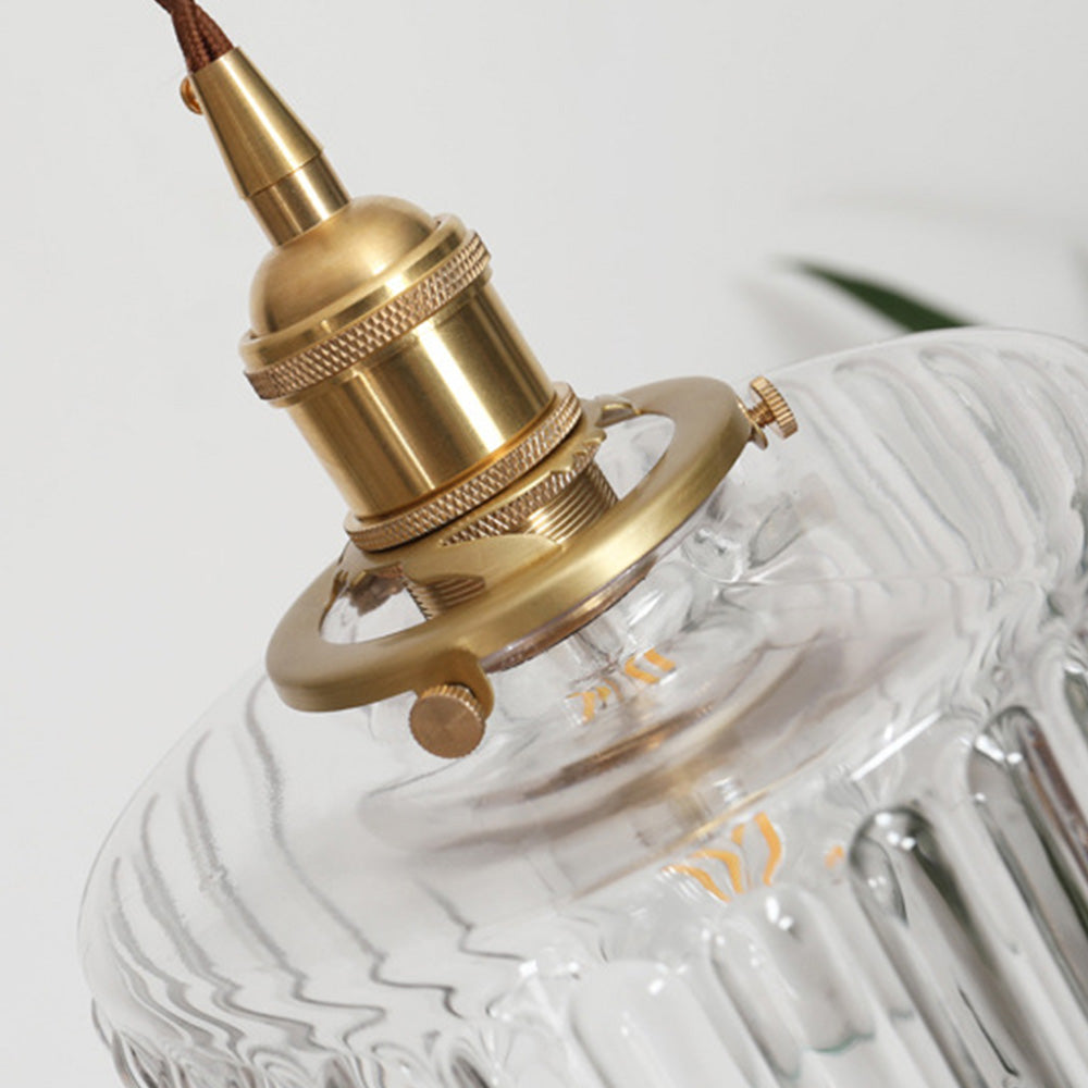 CrystalGlare - Vintage Crystal Hanging Lamp