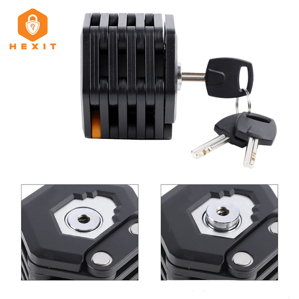 HEXIT™ FoldLock - Compact and Lightweight Bicycle Lock