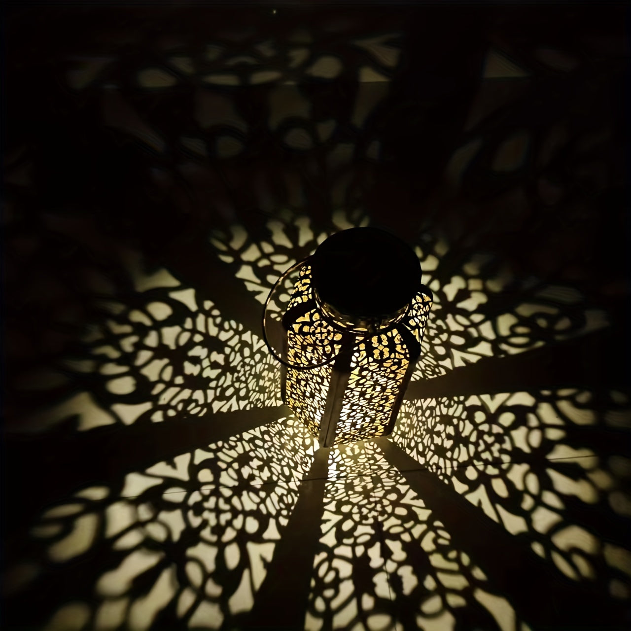 SolarGlow Lantern - Solar-Powered LED Garden Lighting