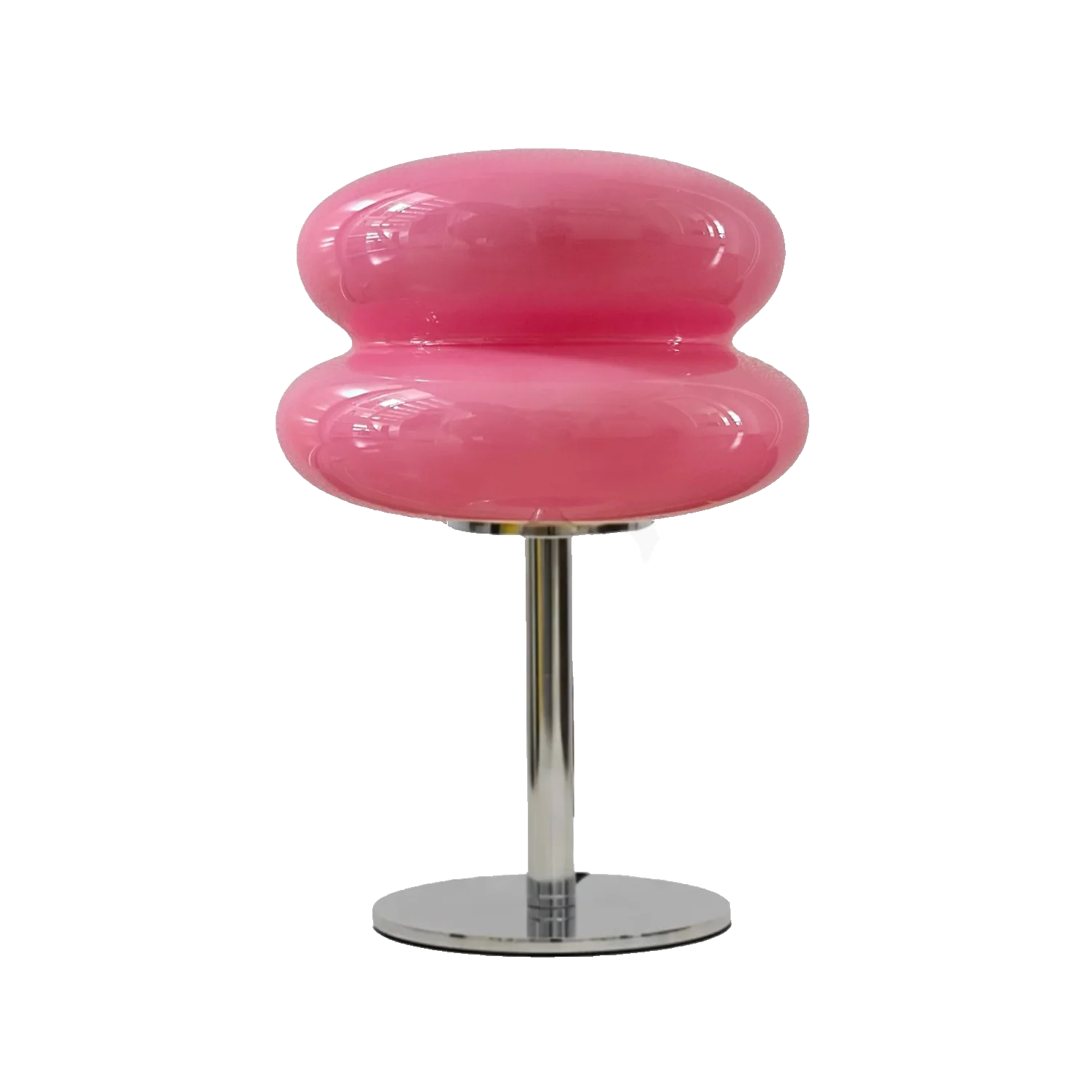 LueurRose - Elegant Dimmable Glass Table Lamp