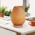 BambooGlow – Handmade LED Table Lamp with USB