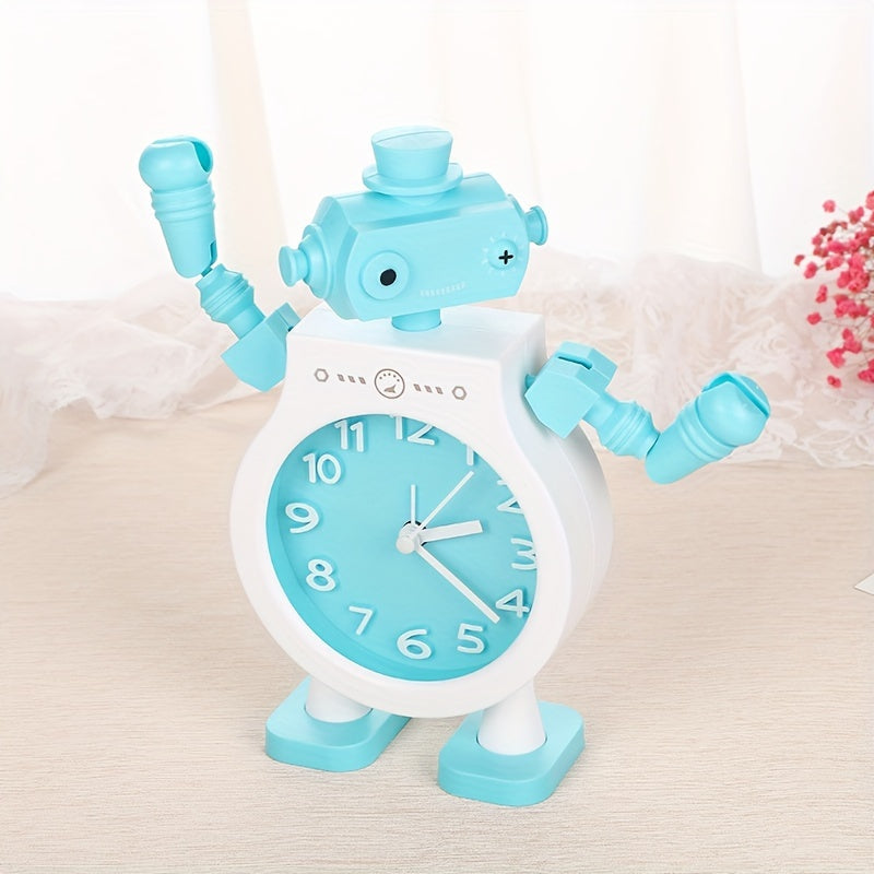 TimeBuddy Clock – Playful Robot Alarm Clock