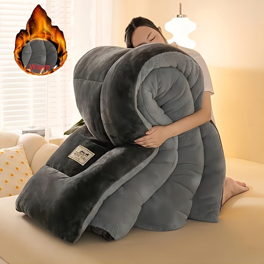 Luxurious Fluffy Duvet for Unprecedented Autumn and Winter Warmth