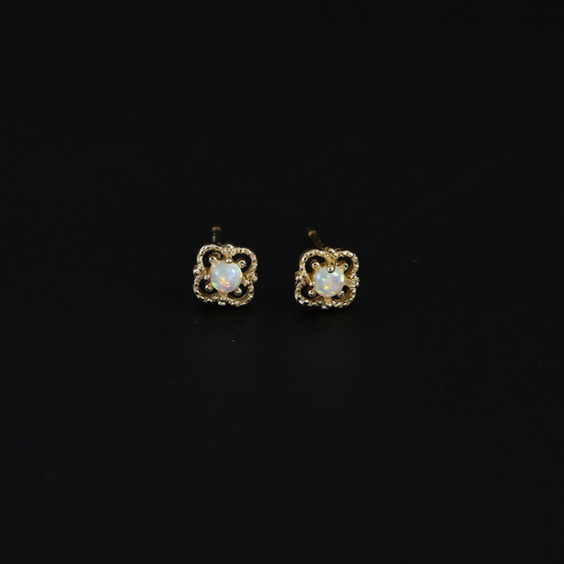 Charming Vintage Opal Earrings - Seraphina Collection