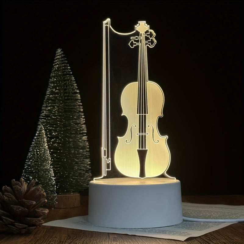 CelloGlow Lamp - 3D LED Night Light