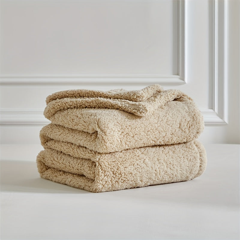 CozyWrap – Luxury Sherpa Fleece Blanket for Winter Days