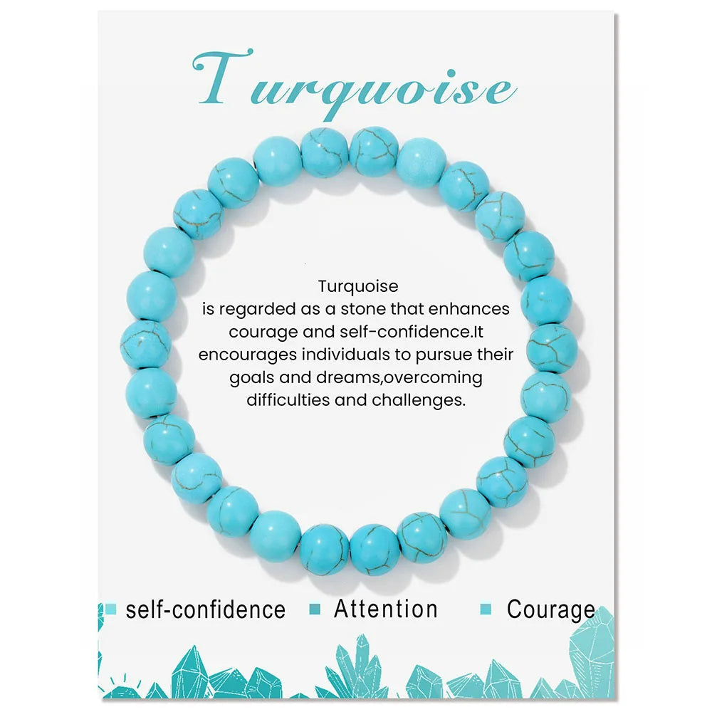 Aria: Natural Crystal Bracelet for Healing Energy