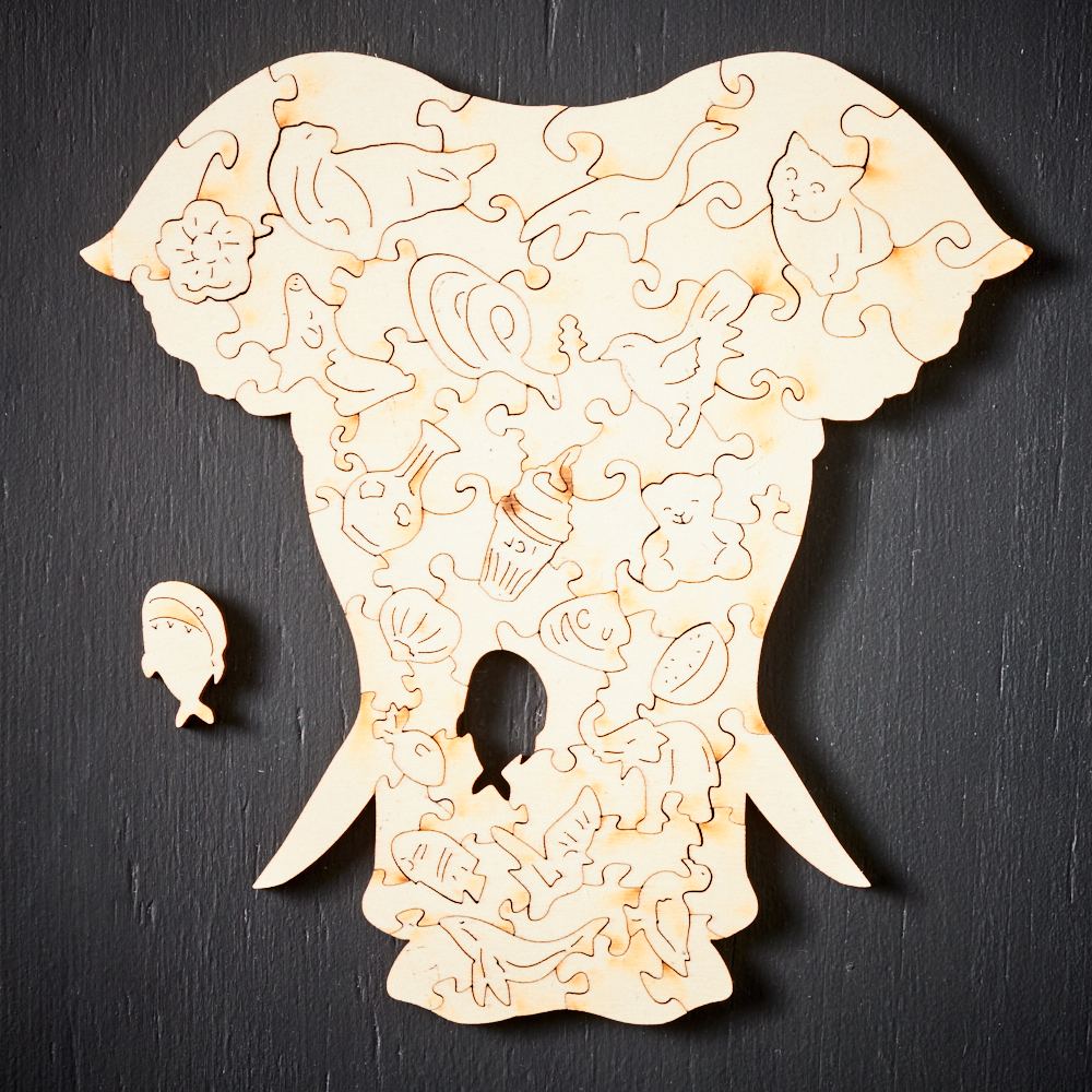 CreativeWood Puzzles – Unique Animal and Figure Designs