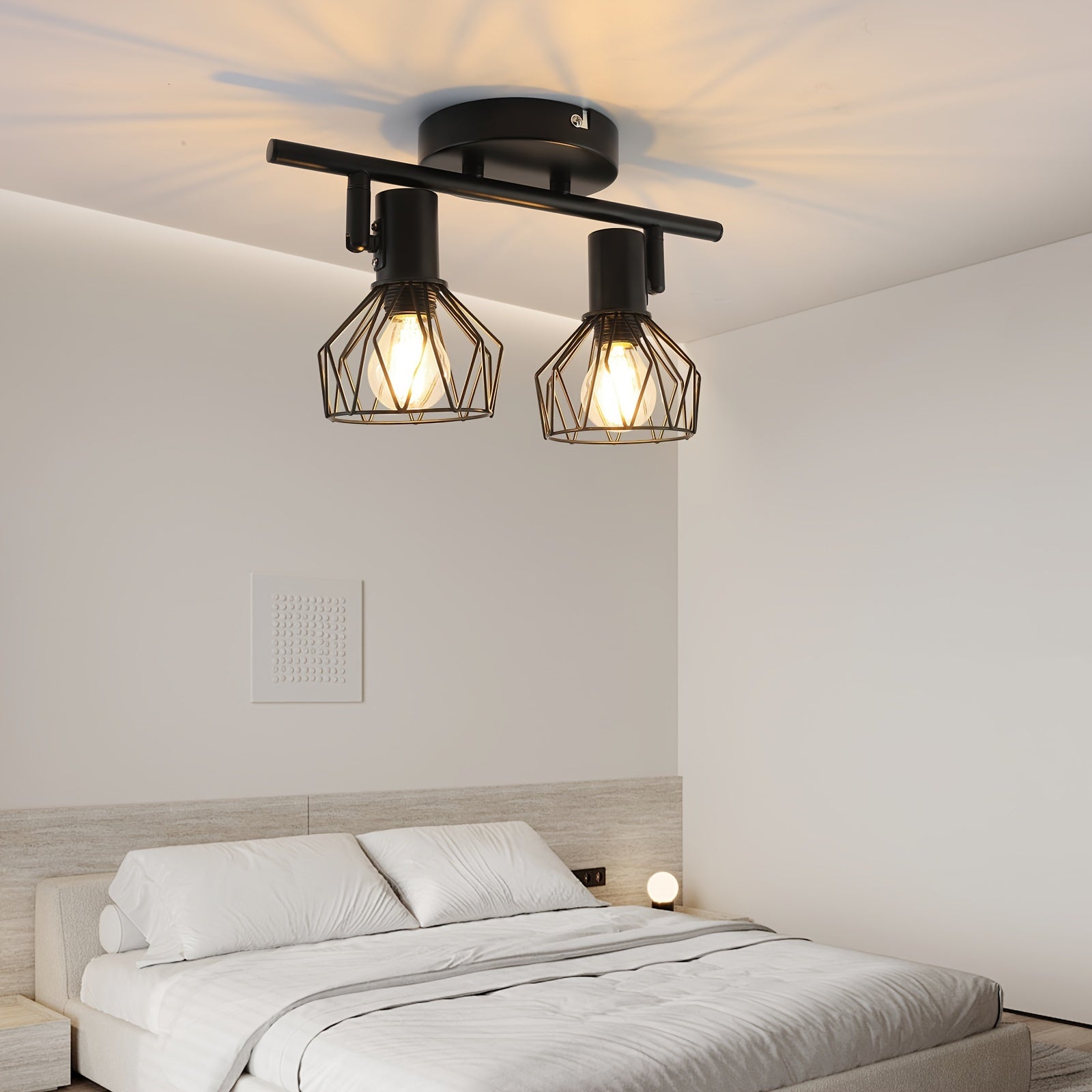 SpotFlex Light – Adjustable LED Ceiling Light with 2 Spheres