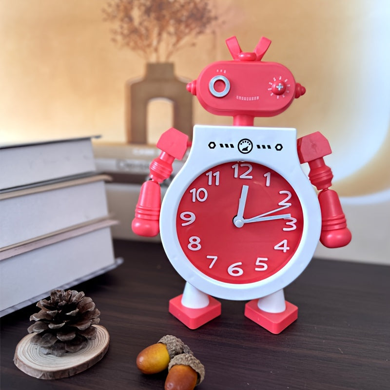 TimeBuddy Clock – Playful Robot Alarm Clock