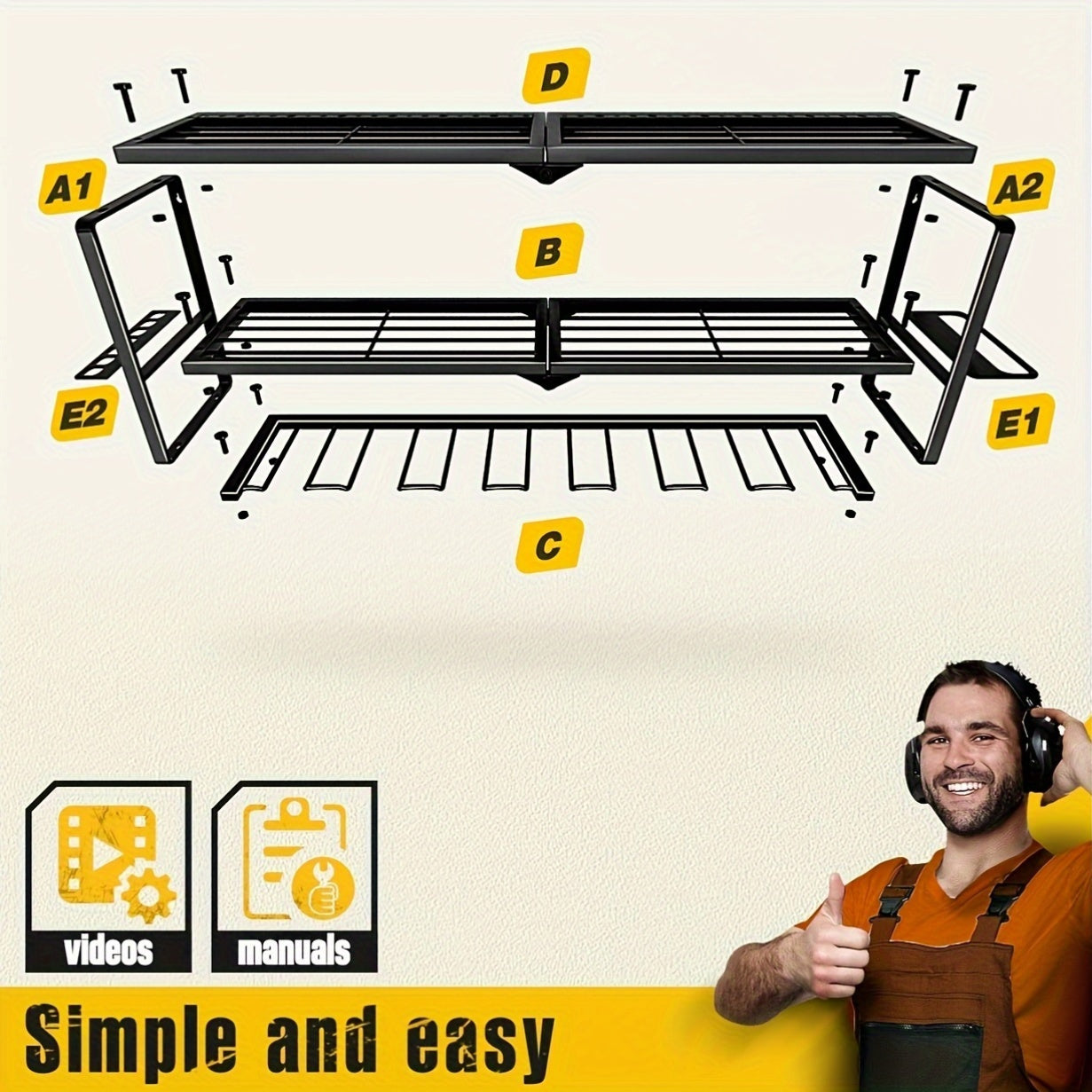 ToolShelf - Stylish Floating Tool Organizer