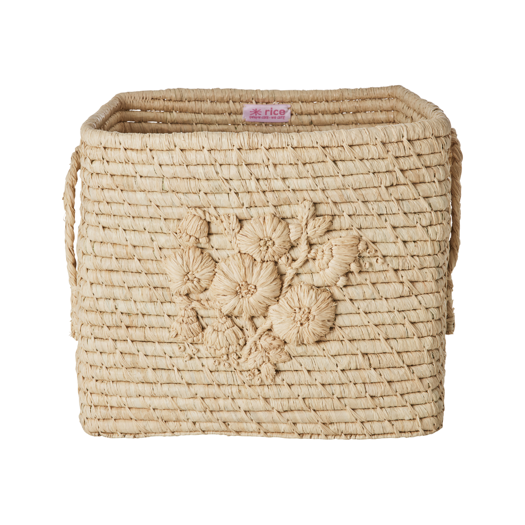 RaffiaCraft - Handgemaakte Opbergmand met Uniek Design