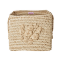 RaffiaCraft - Handgemaakte Opbergmand met Uniek Design