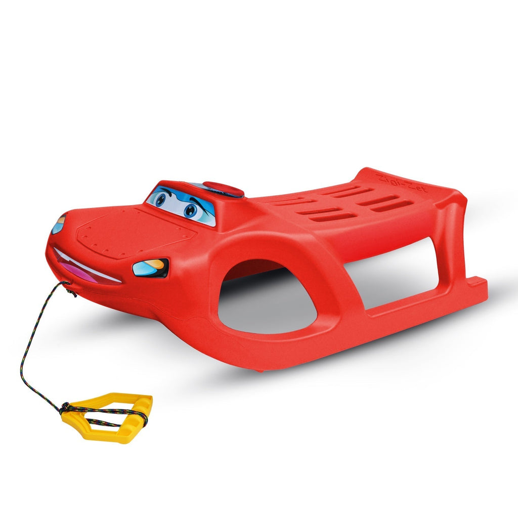 SnowGlide Sled – Lightweight Red Kids Sled