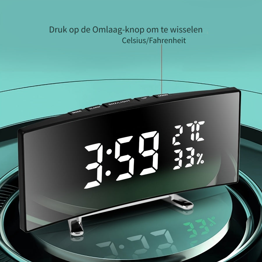 SmartClock - Smart LED Alarm Clock with USB Function