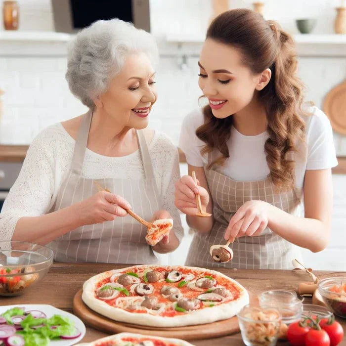 FlexiPizza Peel – Adjustable Pizza Peel for Home Use
