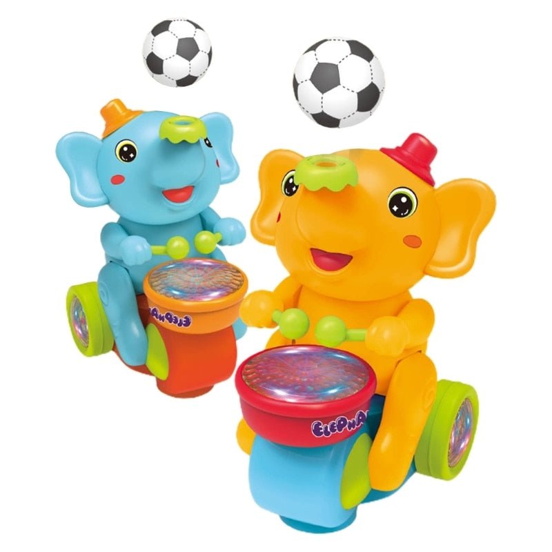 MelodyBuddy Drum Elephant - Musical Learning Experience for Babies