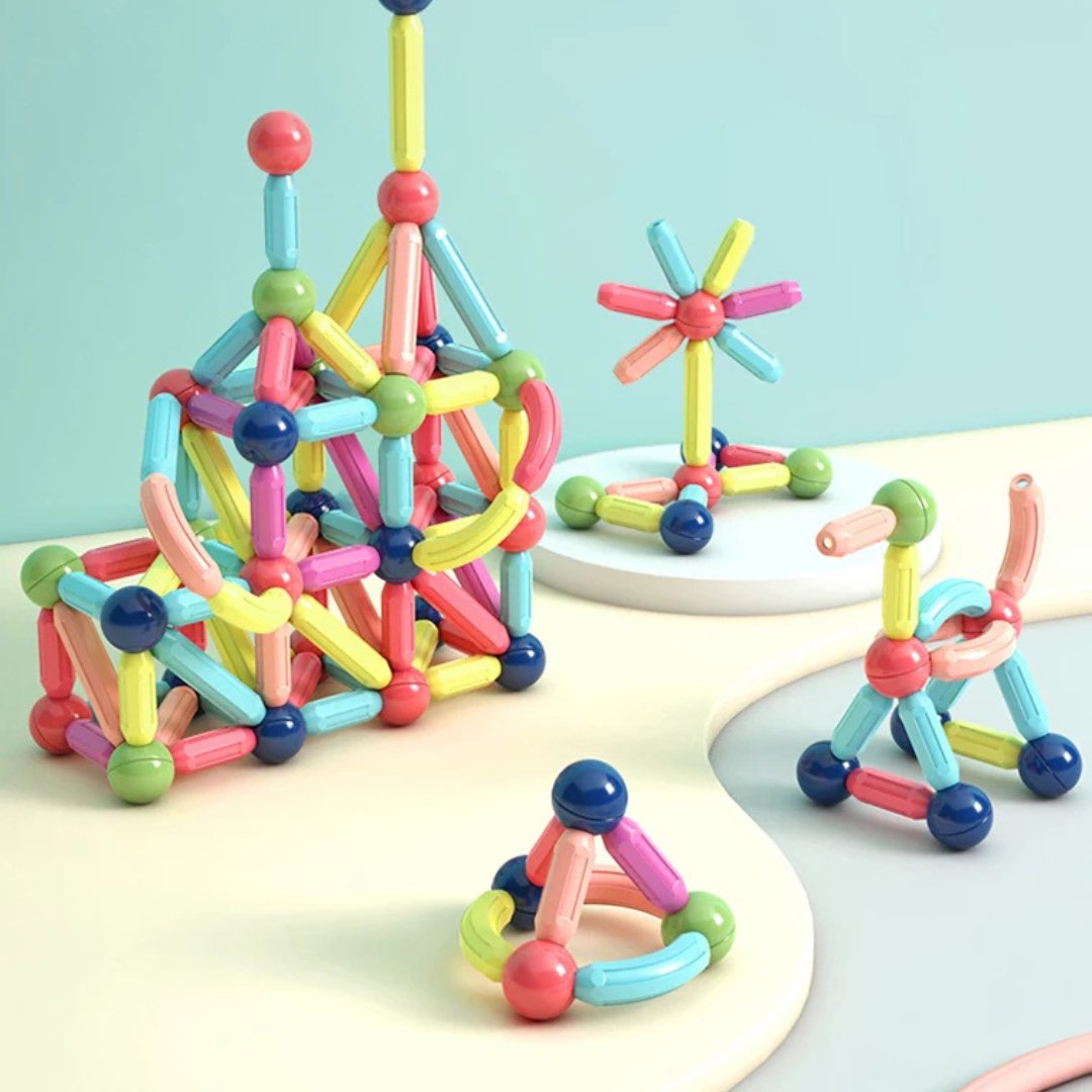 Magneo Blocks - Creative Magnetic Building Set for Kids