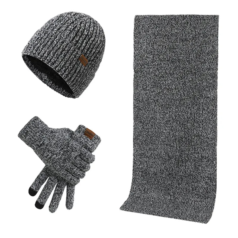 ArcticStyle – Trendy Winter Set with Beanie and Gloves