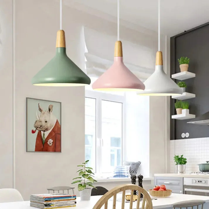 Chic Macaron Ceiling Lamp - Playful Elegance for Every Interior