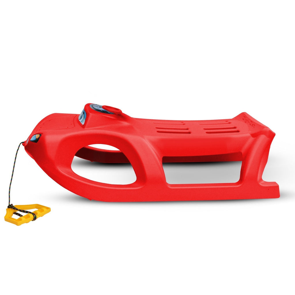 SnowGlide Sled – Lightweight Red Kids Sled