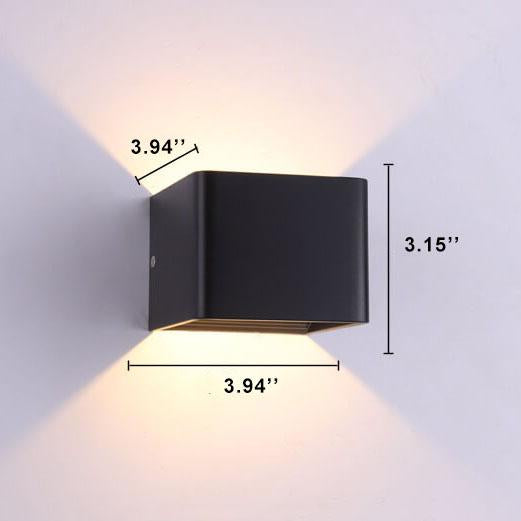 LuminSquare - Square Mini Aluminium Wall Lamp