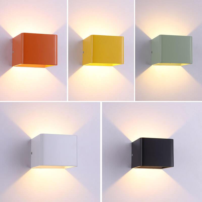 LuminSquare - Square Mini Aluminium Wall Lamp