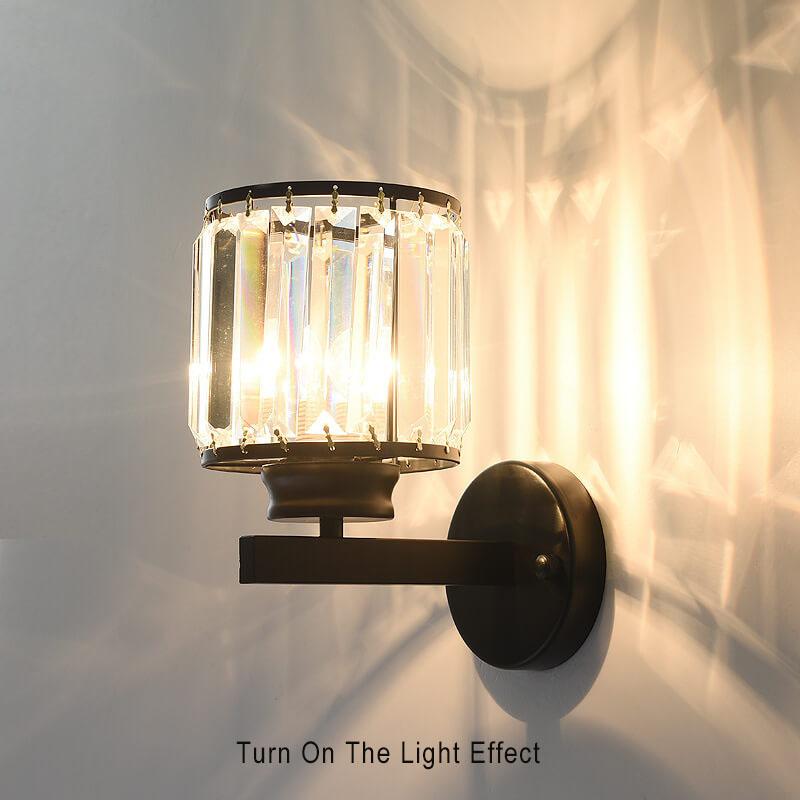 Luxury Crystal Wall Lamp for Modern Interior – LED Lighting