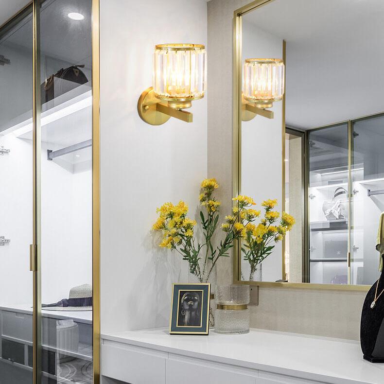Luxury Crystal Wall Lamp for Modern Interior – LED Lighting