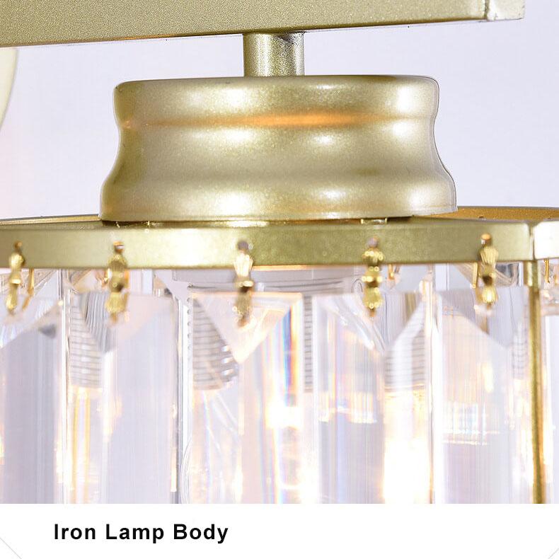 Luxury Crystal Wall Lamp for Modern Interior – LED Lighting