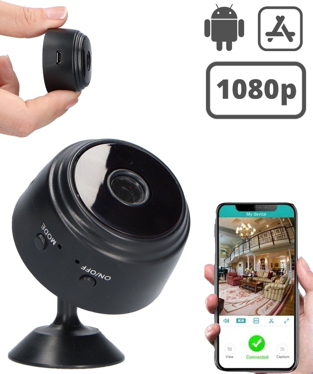 SafetyCam WiFi Camera - Ultra Compact 1080p WiFi Camera for Maximum Security