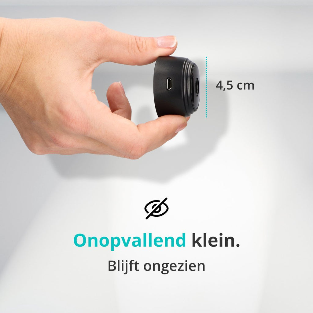 SafetyCam WiFi Camera - Ultra Compact 1080p WiFi Camera for Maximum Security