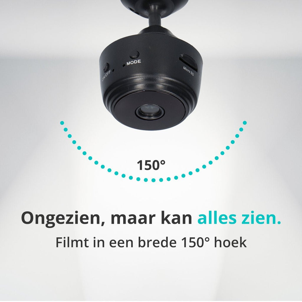 SafetyCam WiFi Camera - Ultra Compact 1080p WiFi Camera for Maximum Security
