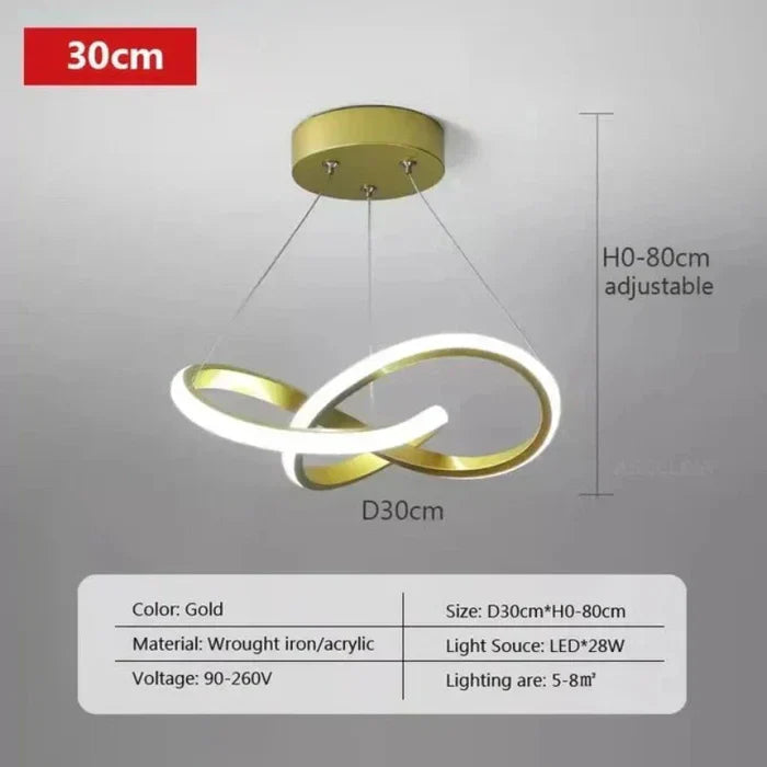 WaveGlow Ceiling Light – Stylish LED Ceiling Lighting