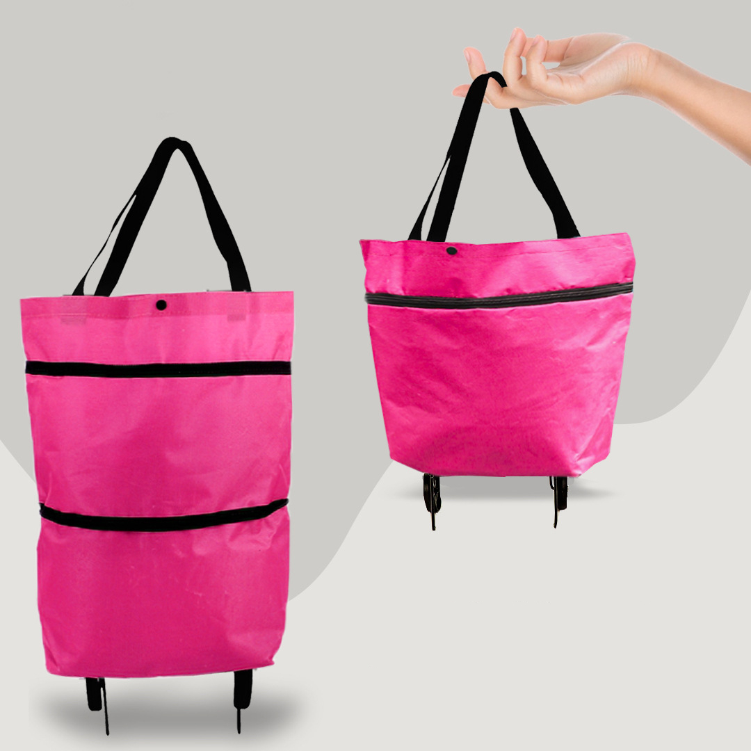CarryFlex - Practical 2-in-1 Shopping Bag with Wheels