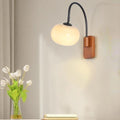 Orbite Wall Lamp – Elegant Kaki Glass Wall Lamp