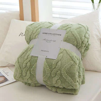 CozyLuxe - Luxury Lambswool Blanket for Bedroom