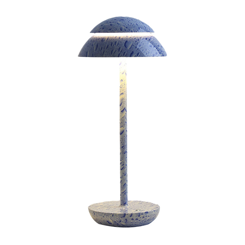 Aurelia Noire - Rechargeable Cordless Table Lamp with Integrated LED Lighting and Battery