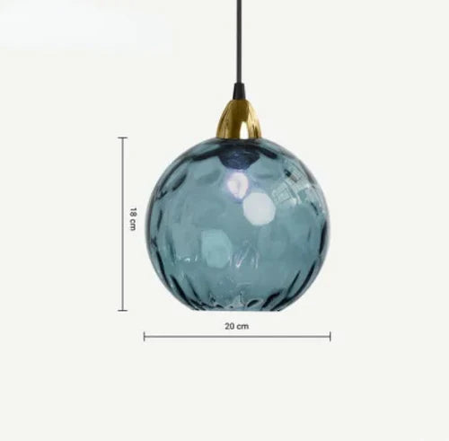 LumiSphere Pendant Light – Elegant Glass Sphere Lighting