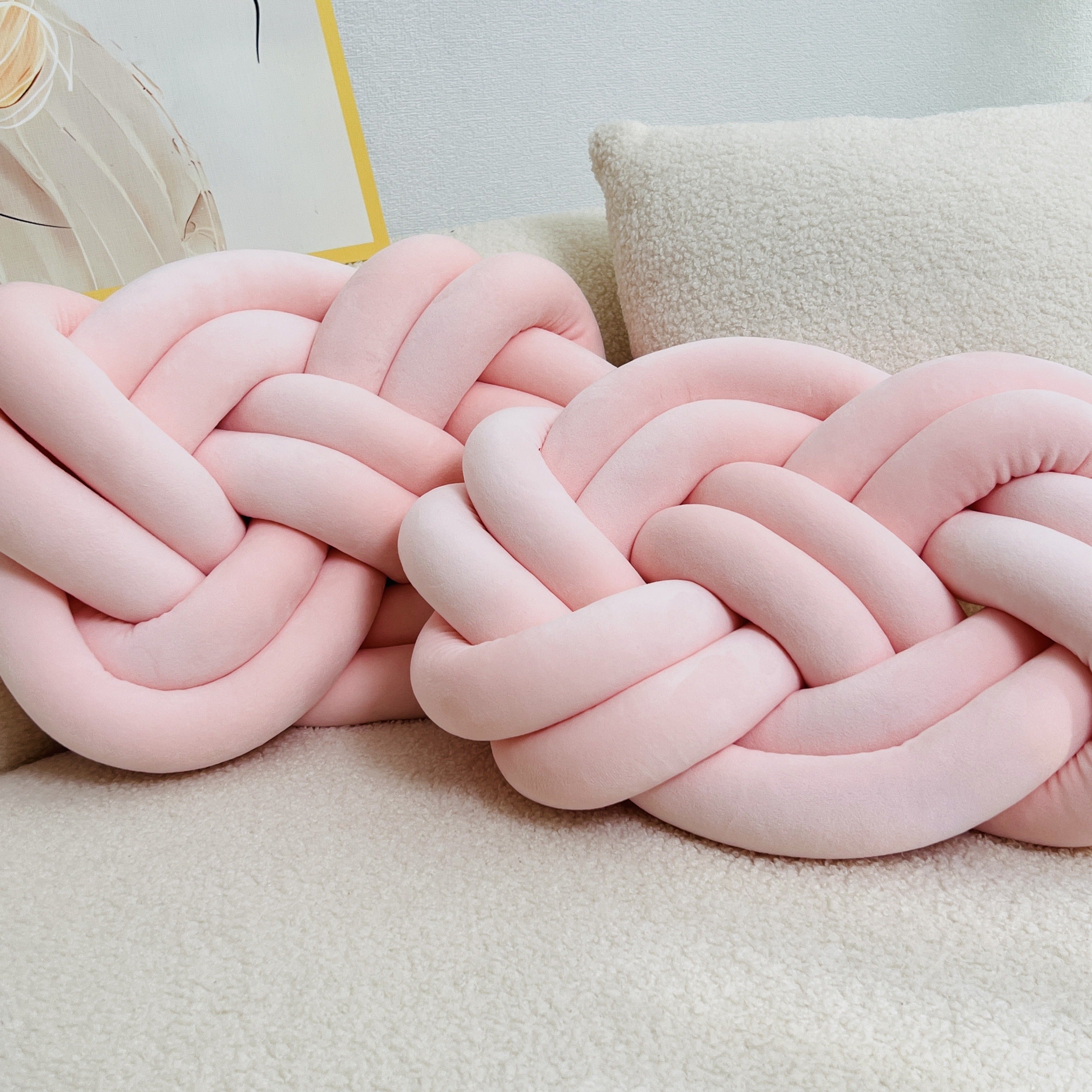 ComfortCloud Cushions - Luxury Plush Cushions with Button Design