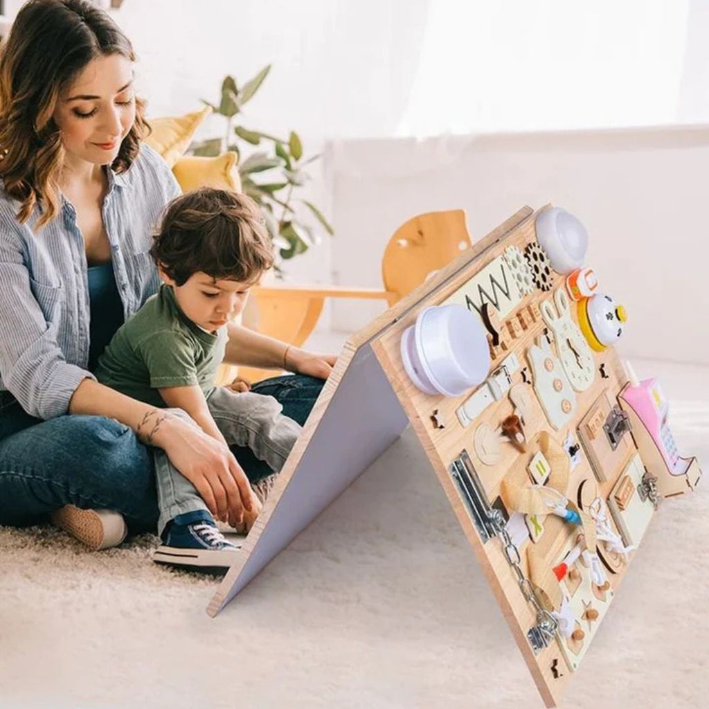 WoodPlay Board – Educational Play Board for Creativity