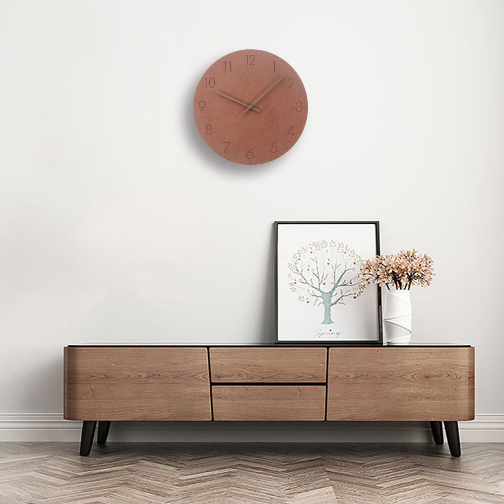 Stylish Nordic Wall Clock – Silent Design for a Peaceful Interior