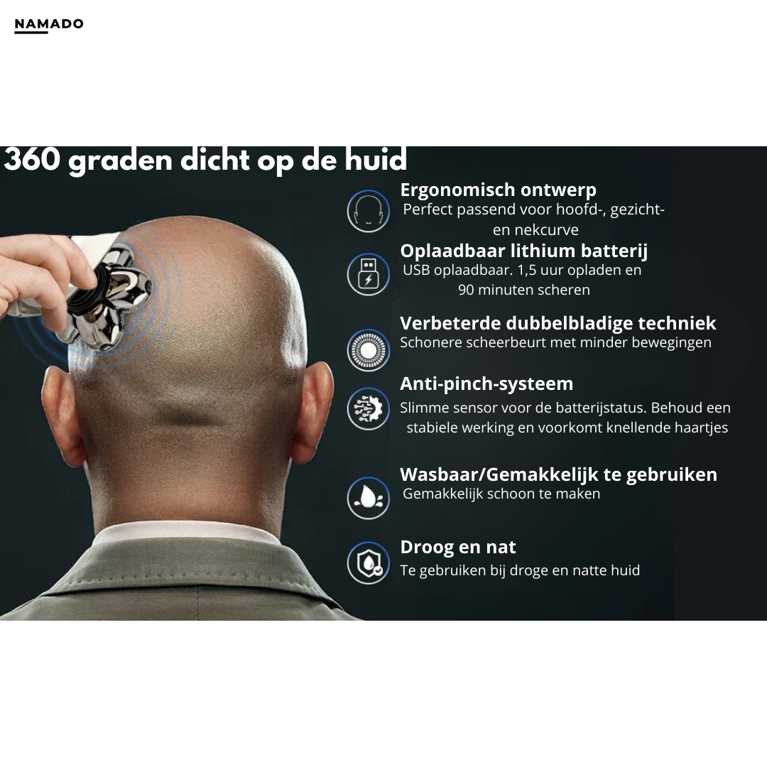 FlexiShave Pro - Luxury Trimmer for a Perfect Shave