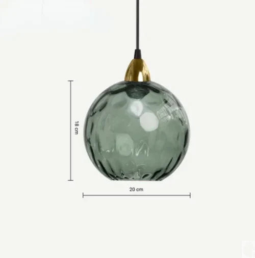 LumiSphere Pendant Light – Elegant Glass Sphere Lighting
