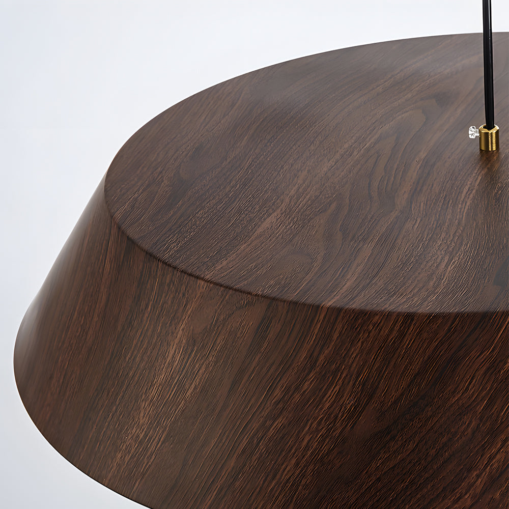 HarmonyGlow Pendant - Luxury Wooden LED Pendant Light with Japanese Influences