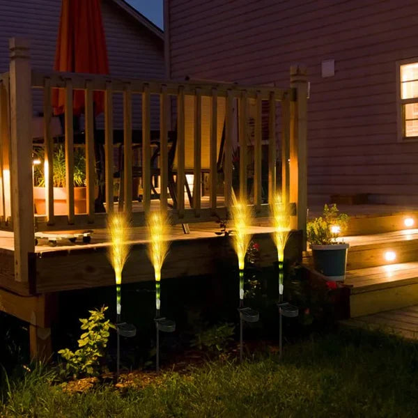 SunReed – Stylish Woven Outdoor Lighting for Your Garden