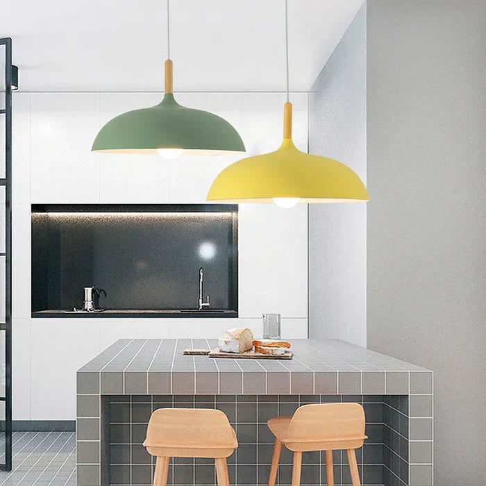 ScandiLuxe Ceiling Light - Scandinavian Oak Wood Design
