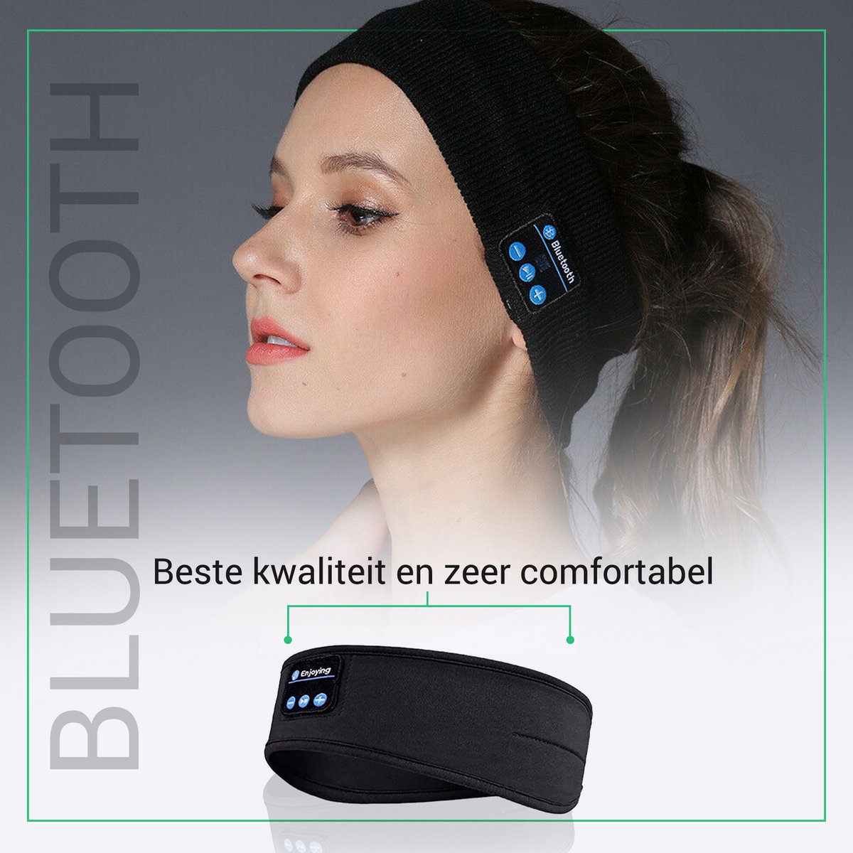 SleepWave™ - Smart Bluetooth Sleep Headband for Deep Rest
